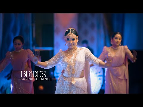 Surprise dance of Bride - Piyumi  | A Film By Roy Fernando