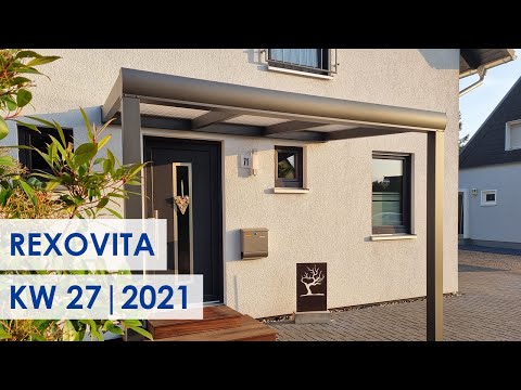 Haustür-Vordächer aus Alu (Kundenbilder KW 27/2021)