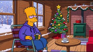 warm christmas night 🚬 lofi hip hop ~ cold season / cozy winter / solitude calm
