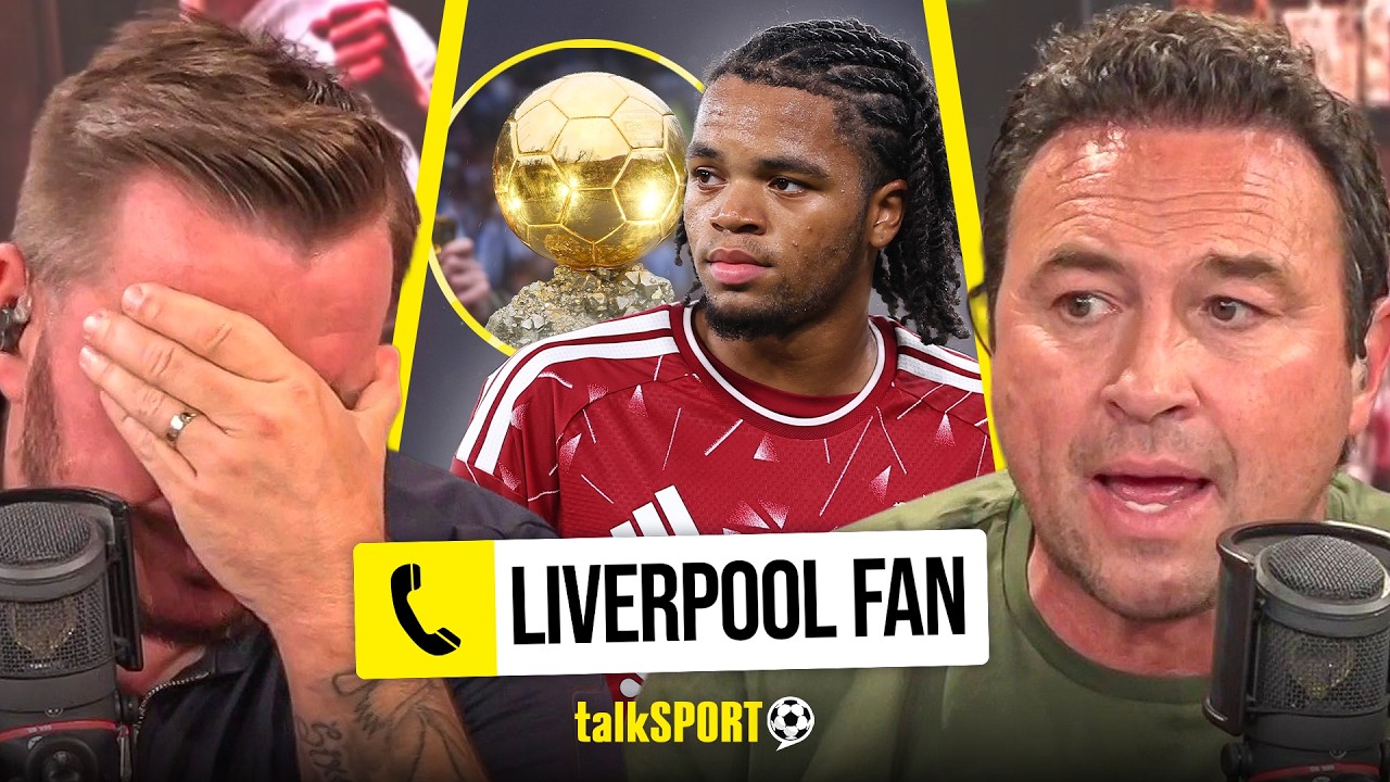 "CALM DOWN!" Jamie O'Hara STUNNED after caller BACKS Rio Ngumoha to win the BALLON D'OR!