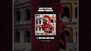 Guess the Italian Brainrot From It's Weapon