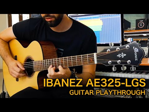IBANEZ AE325-LGS | GUITAR PLAYTHROUGH | RICCARDO GIOGGI
