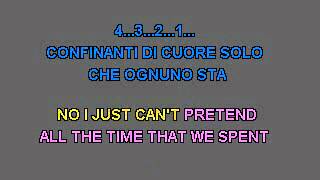 Karaoke - Eros Ramazotti & Tina Turner - Cose Della Vita.flv