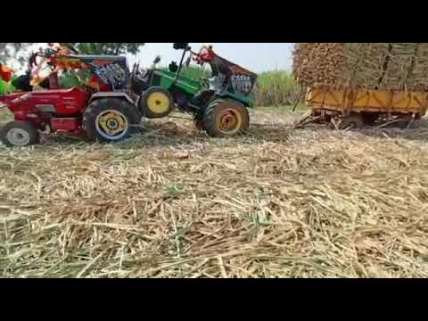 Arjun John Deere tractor failure | Agricultural | Sugarcane harvesting