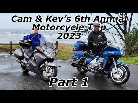 Cam & Kev's 2023 Motorcycle Trip - Part 1| Regina, SK. to Bend, OR.
