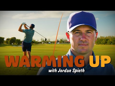 Warming Up with Jordan Spieth