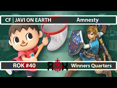 CF | JAVI ON EARTH (Villager) vs Amnesty (Link) - ROK Smash Ultimate #40 - Losers Quarters
