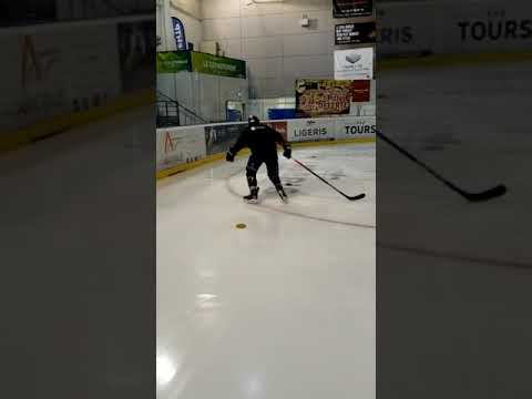 Power Skating/Stickhandling 3 Turns (outside/inside) w/ puck, tight turns (jab stop), rope backwards
