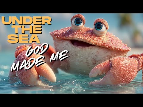 Under the Sea God Made Me | Fun Christian Kids Music Video | Sea Creatures  Sing and Praise God