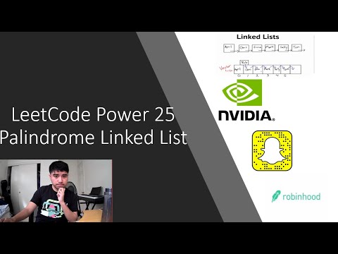 LeetCode Palindrome Linked List Solution w/ Explanation Python - Power 25 - Question 5