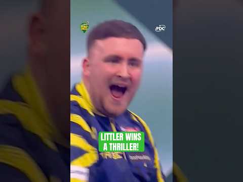 LITTLER WINS A THRILLER! 🔥 | 2025/26 Paddy Power World Darts Championship