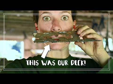 No More Leaky Deck! Steel Boat Restoration | Ch 5 E 32