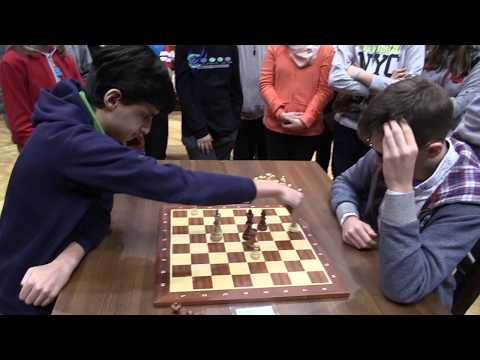 žiaci ZŠ 1.1.  FM Samir Sahidi  - Jakub Ferenčák 1:0