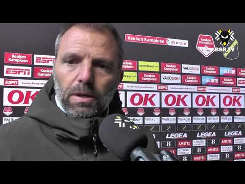 BSR TV: Maurice Steijn na NAC - Go Ahead Eagles (0-1)