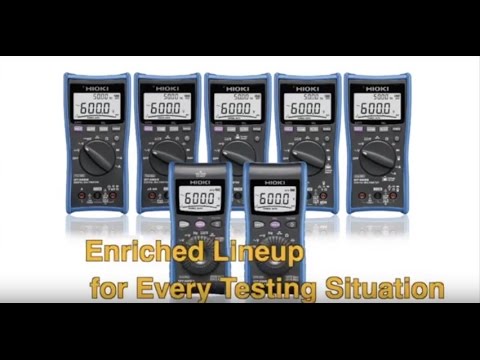 Hioki DT 4254 Multimeter for Solar Industries