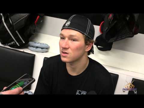 LA Kings Right Wing Tyler Toffoli - Post-Practice Interview, November 23, 2013