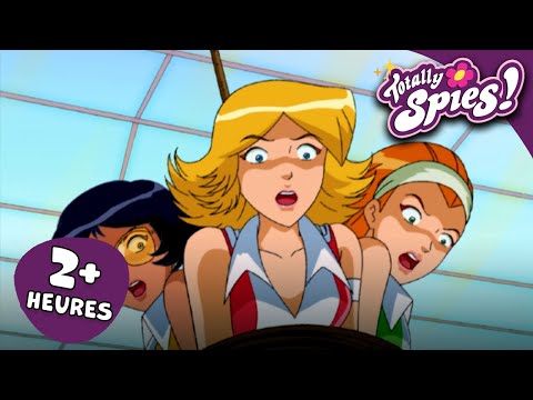Totally Spies ! Français 🇫🇷 🕵️‍♀️ Saison 3, Épisode 7 - 12 🌸 2 HEURES D'ÉPISODES