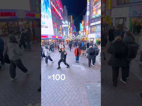 渋谷の道で2時間踊り続ける男がエグすぎる… This guy dances for two hours on the streets of Shibuya⏰