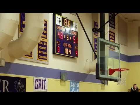 Sumner Spartan's Clark to Cutter for 3pt buzzer bucket and double OT vs Puyallup