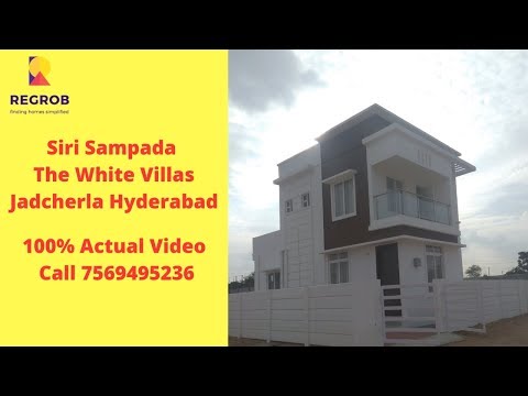 Siri Sampada The White Villas Jadcherla Hyderabad | Actual Video | Call 7569495236