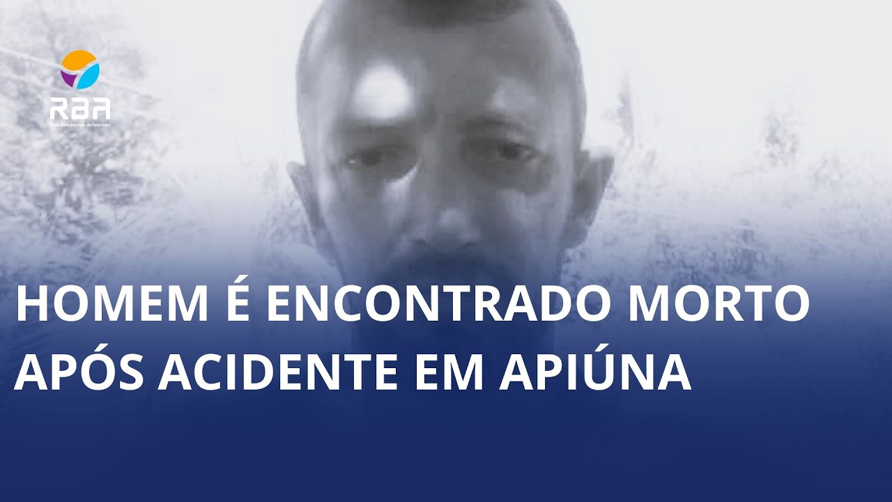 Motociclista morre após cair em rio no interior de Apiúna