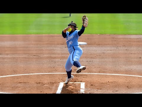 UNC Softball: George's Career-High Strikeouts Help Heels Over FAU, 2-1