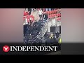 AZ Alkmaar fans invade West Ham’s family stand