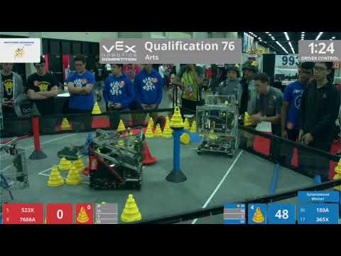 2018 VRC Arts Q76 - 523X 7686A vs 180A 365X - 26 to 108