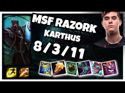 Karthus vs Lee Sin MSF Razork JUNGLE (8/3/11) - v11.5