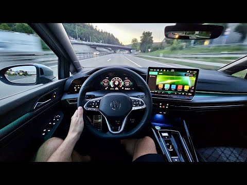 2025 VW Golf 8 R-Line 1.5 eTSI | 150 PS | EVENING POV DRIVE | ASMR