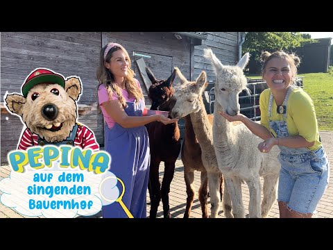 🦙🐰 Adventures on the SINGING FARM 🎶🌈 The Dancing Alpaca 🎶 | Pepina's World with Sarah & Otti