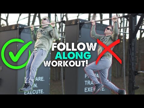 Follow Along Pull Up Workout! 5 Pull Up Minimum! | Michael Eckert