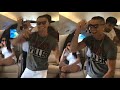 Ronaldo Dance in Plane