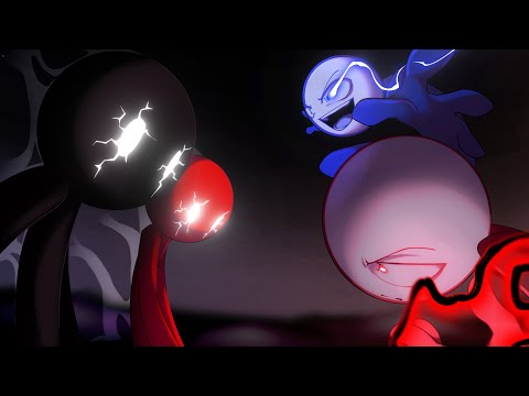 Red and Black vs KJ and JK : STICK NODES BATTLE!