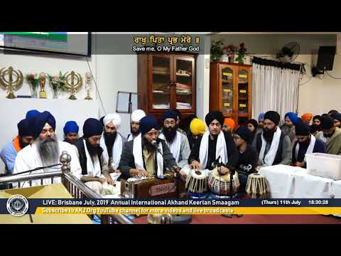 014 Brisbane July 2019 Thursday Evening - Bhai Avneet Singh Jee Kanpur