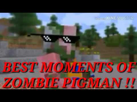 Best Moments Of Zombie Pigman!  (Monster School)