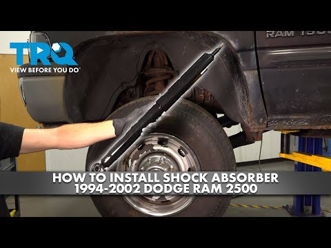 How to Replace Shock Absorber 1994-2002 Dodge Ram 2500