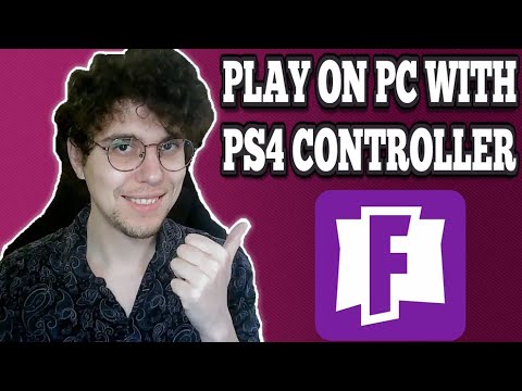 Как играть в Fortnite на ПК с помощью контроллера PS4
