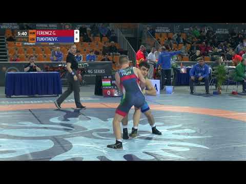 1/8 GR - 60 kg: G. FERENCZ (HUN) v. F. TUKHTAEV (UZB)