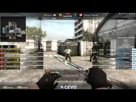 Nihilum vs Tempo Storm Game 1 (CEVO-P CS:GO Season 7) - Sabo & Dust