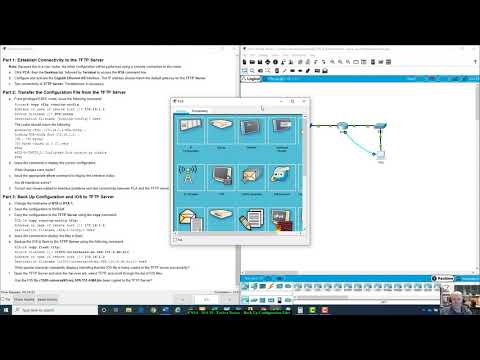 ENSA - 10.6.10 - Packet Tracer - Back Up Configuration Files