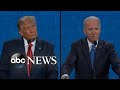 Biden and Trump share what they would te