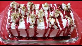 Muhallebili galeta pastası