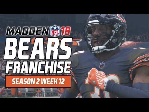 Madden NFL 18 - Bears Franchise Ep. 38 - Week 12 vs. Patriots [Season 2]