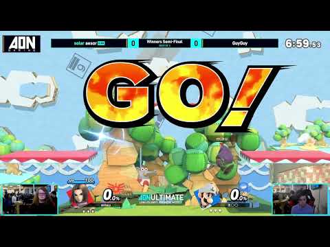 aesor (Hero) vs GuyGuy (Luigi) | AON Ultimate #164 Winners Semi-Final