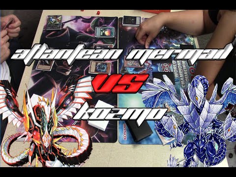 Yu-Gi-Oh Feature Match Atlantean Mermail Vs Kozmo - Full Match (August 2016)