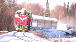 preview picture of video 'Train from Seinäjoki to Vaasa HD'