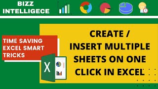 Create Multiple Sheet In Single Click In MS Excel | Insert Multiple Sheet In One Click.