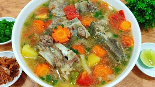 Download lagu RESEP SOP IGA SAPI | Kuah nya ENAK Masak nya GAMPANG mp3