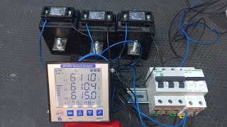 Network Analizör (Analyser) Bağlantısı / Akım trafosu bağlantısı / Entes MPR60S